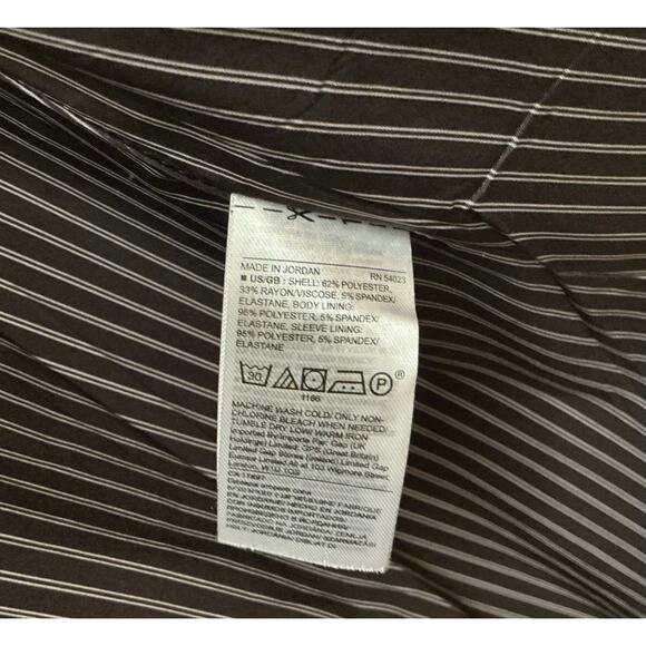 Banana Republic Long & Lean Classic Houndstooth Blazer SZ 12 Business Casual - Picture 9 of 11